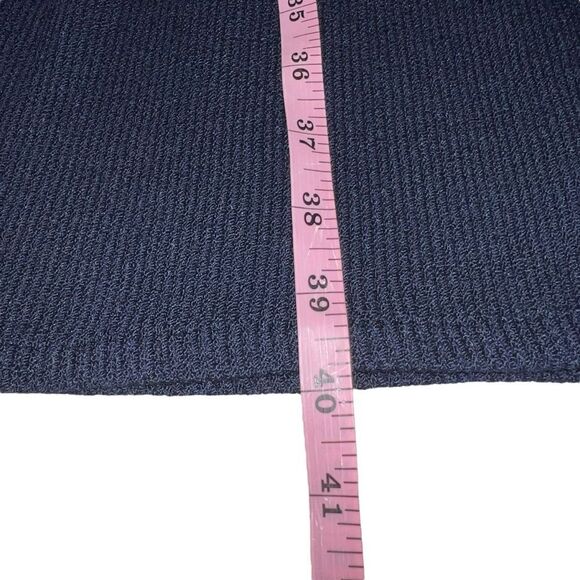 Elegant Navy Midi Dress - Picture 8 of 9